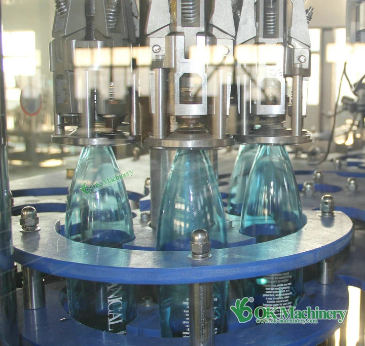 BKCC02 automatic wine bottle labeling machine/wine filling equipment