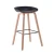 Import Black Bent Wood Legs Bar Stools Chair Footrest with Ergonomic Seat Dining Chairs from China