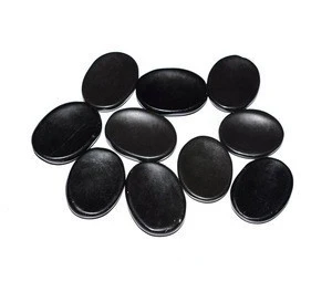 Black Obsidian Worry Stone / Thumb Stone / Stress Relief Stone