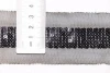 Black Sequin Trim,Lace Ribbon Trimming for Clothes Decorated Sewing Accessories