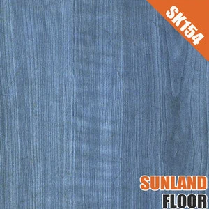 blue laminate flooring SK154 blue grey laminate wood flooring waterproof engineered wood flooring