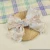Import bow hairpin rope hair accessories fabric knotted spring clip matt linen top hair ornament Girls hairpin from China