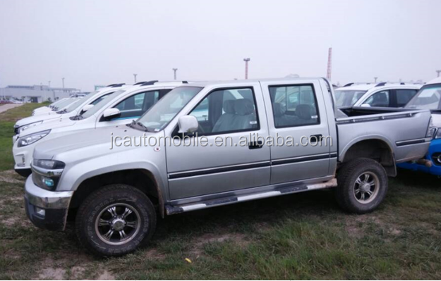 Brand new 4*4 JAC double cabin pick-up/cargo truck for sale
