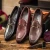 Import Brand new design men dress shoes genuine leather loafers from China