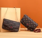 Branded high quality classic  luxury fashion designer  ladies genuine leather channeled  purses and bags men women handbags