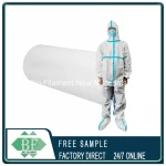 Breathable and Waterproof PE Laminated Spunbond Non Woven Fabric for Protective Gown