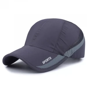 Breathable sports dry fit waterproof custom mesh sports caps