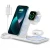 Import Bulk Cheap Wholesale 3 in 1 Wireless Charger Best Charging Station Triple Foldable Charger for iPhone Watch and Airpods OEM Custom Factory in China from China