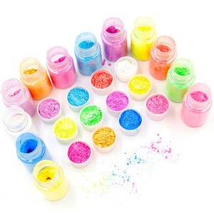 BX498 Making Kit Slime DIY Soap Natural Mica Powder Sets Pigment Shimmer Pearl Powder Soap Making Kits