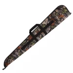 Camo Slip Nylon Zip Hunt Gun Bag Soft Padded Carry Case Shooting
