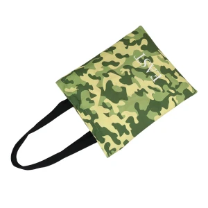 Camouflage printing canvas cotton tote bag with logo custom