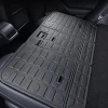 Car 3D Mats Back Of Rear Row Seat Rear Backseat Cover Protector Pads For Tesla Model Y