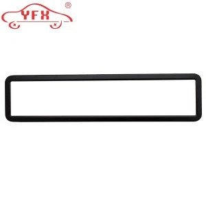 car accessory European style  black painted license plate frame, license plate holder YFX-8060