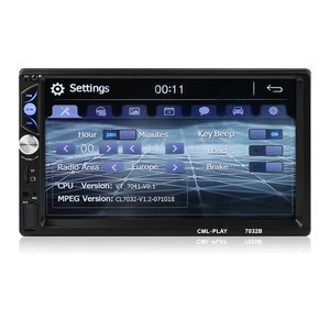 Car stereo 2 din car radio with backup camera Bluetooth Mirror link Android