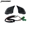 Carbon Fiber trim Steering Wheel button Cruise Control Switch Audio control For Mitsubishi Outlander 3Xpander ASX
