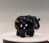 Ceramic elephant house furnishing enamel home decor animal ceramic