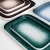 Import Ceramic Serving Plates Hot Sale Ceramic Square Plates Sushi Dessert Plate Ceramic from China