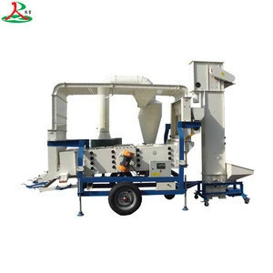 Cereal Grain Wheat Quinoa Maize Sunflower Seed Cleaning Machine (Double Air Cleaning System)