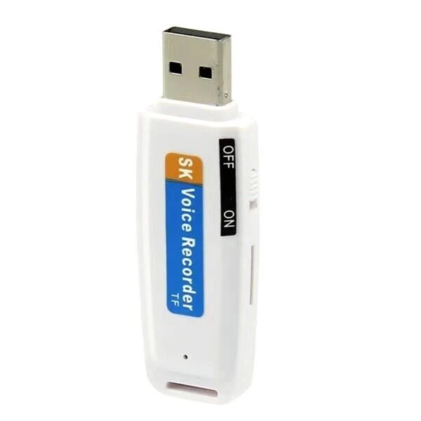 Cheap factory price  small size USB Disk driver one key recording  digital voice recorder