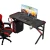 Import Cheap gaming desk pc gaming rgb light desk LED rgb gaming desk table from China