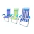 Import Cheap Manufacturer low sit stripy oversized folding aluminium outdoor beach chairs from China