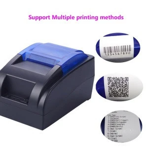 Cheap price mini USB  Port input pos 58mm bluetooth thermal printer for supermarket