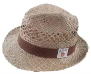 Cheap Promotion Seagrass Straw Fedora Hats Caps With Customized Logo