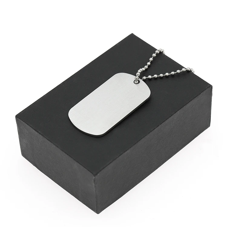 cheap stock stainless steel wholesale blank dog tags