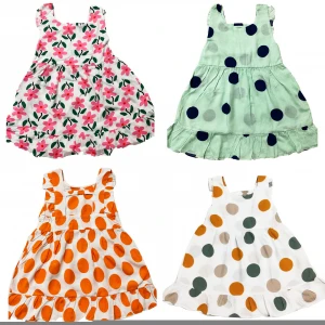 children dresses wholesale 100% cotton ruffle  kids summer children clothes girls dresses  3 to 5 years