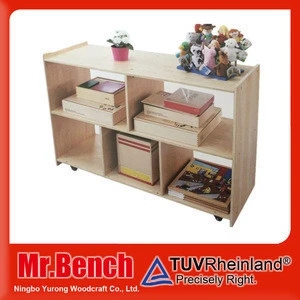 Children furniture , modern corner bookcase,sector shelf ,2 layers
