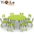 Import Children table and chair set toys used school furniture guangzhou from China