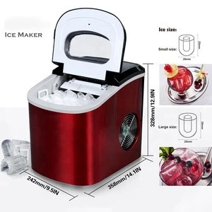 China factory direct mini automatic scotsman tube ice maker counter top machine