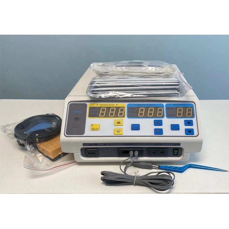 China factory manufacturing 7 working modes high frequency electrosurgical generator