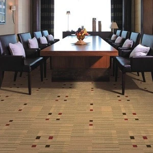 China factory supply 100% Nylon Office meeting conference room Modular Commercial Carpet and rugs