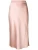 Import China goods wholesale fashion summer women pink satin slim fit pencil skirt from China