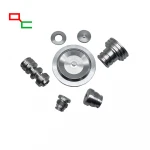 China manufacturing CNC OEM  spare parts for machin odm Precision Aluminum Parts Thread Bushing CNC Machining Service