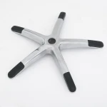 China supplier cheap price polished five star office furniture leg metal swivel aluminum chair base