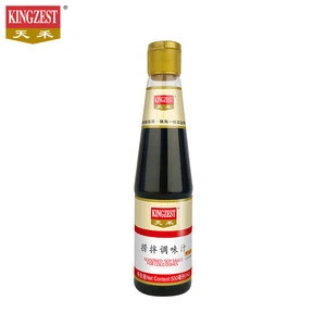 Chinese bottled 410ml seasoned soy sauce for cold food