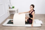 Chinese factory Mini Far infrared half body sauna dome, ovary care spa capsule for sale