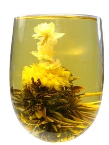 Chinese Jasmine Flowering Tea Organic Blooming Tea