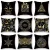 Import Christmas Golden Elk Cushion Cover, New Printed Velvet Cushion Cover / from China