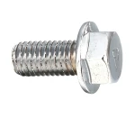 Chroming hex flange head bolt screw oil drain plug with male thread