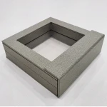 ChuangFu custom pvc transparent plastic box for jewelry display