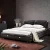 Import Classic modern design hot sale Queen king size bed European double leather soft bed from China