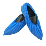 Classic Versatile Pe Shoe Cover Plastic Eco-friendly Industry Blue Care Clean Room Shoe Cover