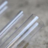 Clear Acrylic Test Tubes With End Caps