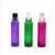 Import Clear Amber Blue Glass Roll On Bottles 10ml eye cream Perfume bottle With Roller Ball from China