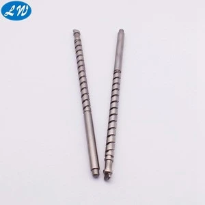 CNC lathe machining cylindrical grinding strict tolerance stainless steel 304 pump shaft