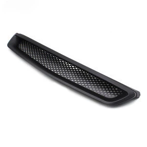 CNSPEED Racing Car Front Grills Grille for 1999-2000 Honda Type R Black ABS Ranger Grille