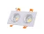 Import COB LED downlight  Luminous White Body Lamp Item LIGHTING Rohs Mini Spot Light Ceiling Lights  Home and Business from China